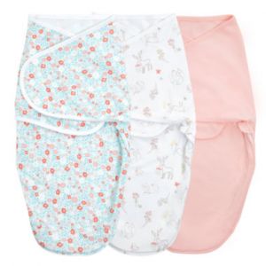 Image de Aden + Anais Essentials Lange enfant easy swaddle fairy tale flowers 4-6 m lot de 3