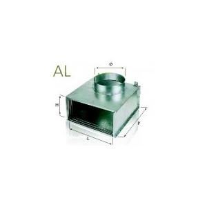 Atlantic BBG-L/IS300X100 - Plénum pour grille piquage latéral version isolée (528748)