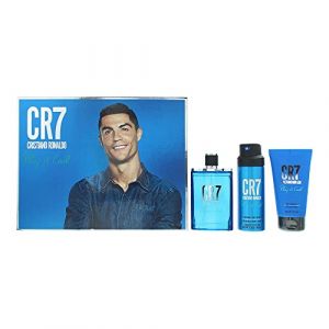 Cristiano Ronaldo Play It Cool Coffret cadeau 3 pièces Eau de toilette 100 ml – Gel douche 150 ml – Spray corporel 150 ml