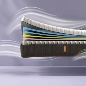 Matelas Hybride Premium II Plus 160x200 M&eacute;moire de Forme + Ressorts