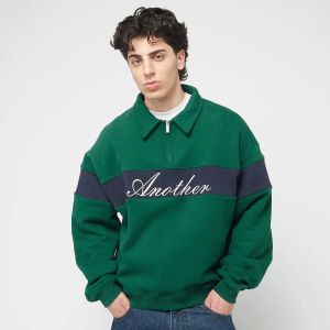 Another Cotton Lab Half Zip Sweater Homme Hoodies & Sweatshirts vert Taille XL Vêtements - Couleur vert - Taille XL