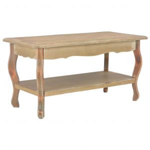 Image de VidaXL Table basse 87,5 x 42 x 44 cm Bois de pin massif