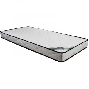 Matelas 90 x 190 cm mousse et coutil bambou ép.15cm - KANANI de NATUREA