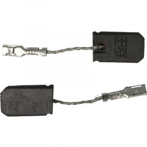 Vhbw 2x Balais de charbon pour moteur compatible avec Metabo w 8-125 Quick, w 820-125, we 14-125 meuleuse d'angle, scie sauteuse