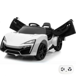 Voiture Électrique Pour Enfants - Spider - 12v - 1 À 6 Ans - Blanc
