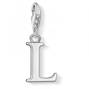 Thomas Sabo Femmes-Pendentif charm Lettre L Charm Club Argent Sterling 925 0186-001-12