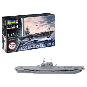 Revell Maquette bateau : Starter Kit : USS Enterprise CV-6