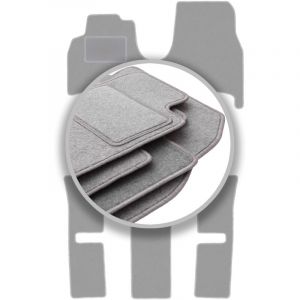 Tapis de sol gris cendr&eacute; pour Peugeot 807 7 places (2002-2014)