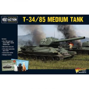 Warlord games Jeu de figurine T34 / 85 réservoir moyen Extension de jeux de figurines - WL-402014004