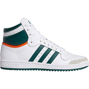 Adidas Chaussures casual Top Ten Hi Originals Blanc / Vert - Taille 41 y 1/3
