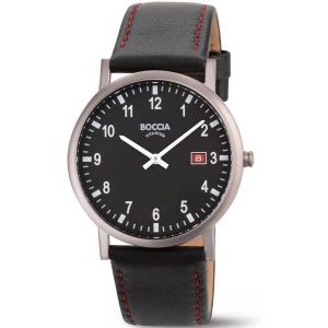 Boccia Mens Watch 3662-03, Quartz, 37mm, 5atm