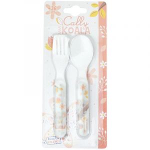 CALLY MIMI KOALA - Ensemble couverts (fourchette, cuilli&egrave;re)