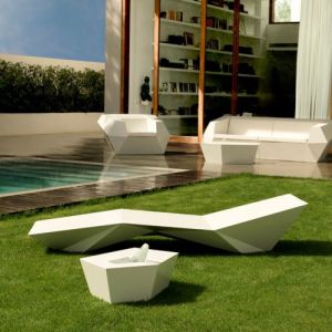 Vondom Faz Bain De Soleil Blanc