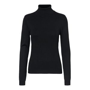 Image de Vero Moda Col Roulé Pullover Women black Black - Taille XS