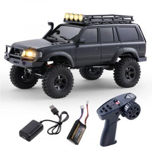 1/18 Toyota LC80 FCX18 Pro brushless scaler RTR car kit - Noir