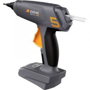 Steinel Pistolet à colle sans fil PRO MobileGlue 5011 système 18 V Bosch AMPShare, sans batterie, 3x bâtons de colle, 130°/200°C