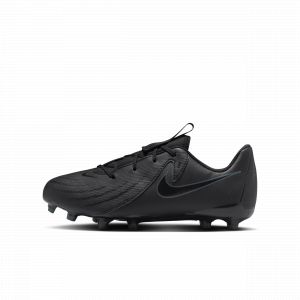 Nike Jr Phantom Gx II Academy FG/MG Soccer Shoe, Black/Black-Deep Jungle, 38 EU