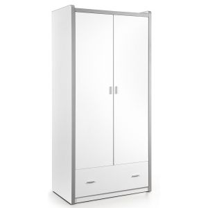 Image de Vipack Furniture Armoire enfant 2 portes Blanc Kuny