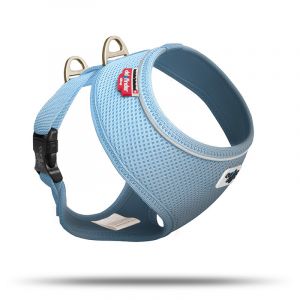 Curli 0101-0302-1-501-10 Basic Harnais Air-Mesh Bleu Ciel