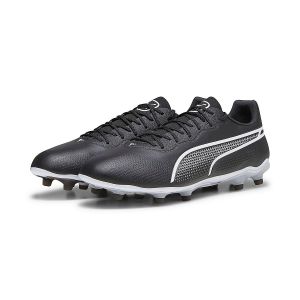 Image de Puma King Pro Fg/ag Breakthrough - Noir/blanc - Herbe Naturelle (Fg) / Herbe Synthétique (Ag), pointure 40 - Noir - Taille 40