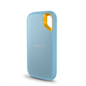 Sandisk Disque dur SSD externe 4To E61 bleu