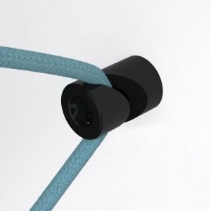 Decentratore, gancio a 'v' a soffitto o parete per cavo elettrico tessile