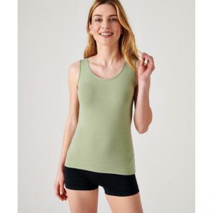 DAMART Débardeur Tilleul Thermolactyl - Couleur Vert Clair - Taille XS