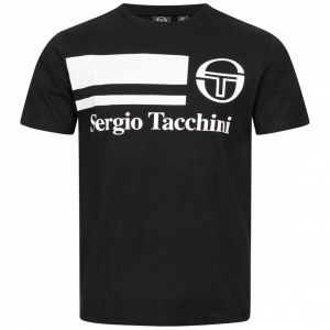 Sergio Tacchini T-Shirt Noir Homme Falcade