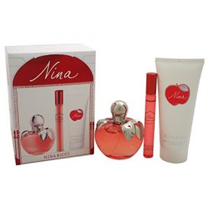 Image de Nina Ricci Nina - Coffret eau de toilette, lait pour le corps et roll-on