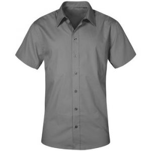 Image de Promodoro Chemise Business manches courtes Hommes, XL, gris acier