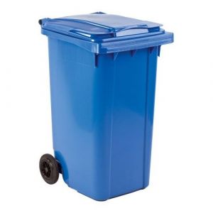 Conteneur à déc ts 240 litres tri sélectif 2 roues couleur