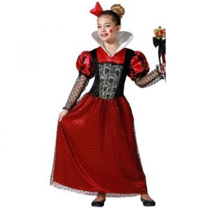 Atosa Déguisement reine de coeur rouge enfant 5 a 6 años
