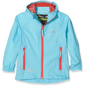 Trespass Qikpac Jacket Vestes Coupe-Pluie Homme Bleu Aquatique FR M (Taille Fabricant 7/8)