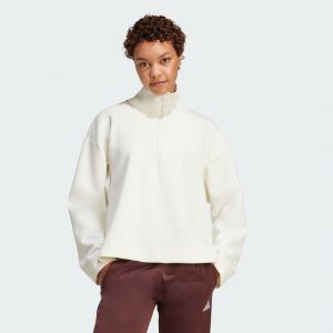 Image de Adidas Haut Zip 1/4 All Szn Soft Lux, pointure Large - Taille Large