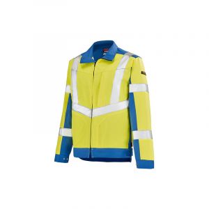 Lafont ADOLPHE - Blouson WORK VISION 2 LUTEA jaune hivi/bleu azur taille 3 - 3HVNCP592-T3