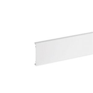 Iboco Lot de 50 m de couvercle goulotte pour TA-E TA-S TA-G 60x40 60x60 mm blanc