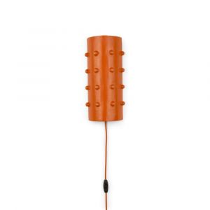 Applique en aluminium orange