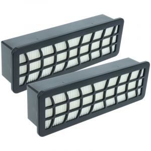 Vhbw 2x filtre compatible avec Zelmer ZVC763HKUA(ZVC763HK), ZVC763HPRU(01)(ZVC763HP), ZVC763HPRU/04 aspirateur - filtre HEPA noir / blanc