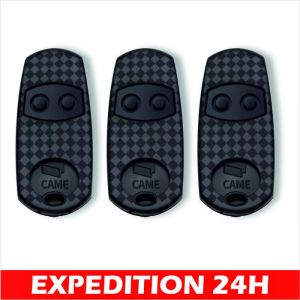 Lot 3T&eacute;l&eacute;commande de portail compatible avec Top 432EV, 432EE, 432NA, 433,92 MHz Beep Gate T&eacute;l&eacute;commande de porte de garage Top432ee