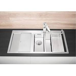 Image de Blanco Claron 6 S-IF Steelart Inox Steelart cuve à gauche