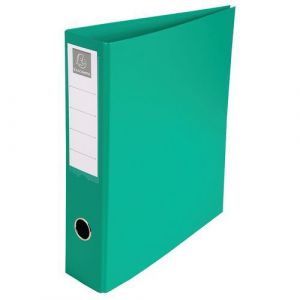 Exacompta Lot de 10 classeurs 4 anneaux A4 maxi - Dos 50mm - Vert - 51743E