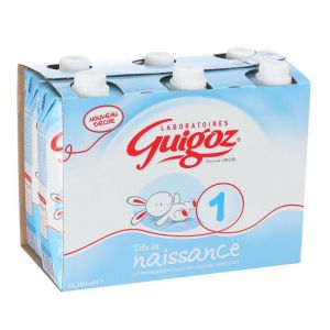 Lait en brique 1er âge 6x500 ml GUIGOZ : Comparateur, Avis, Prix