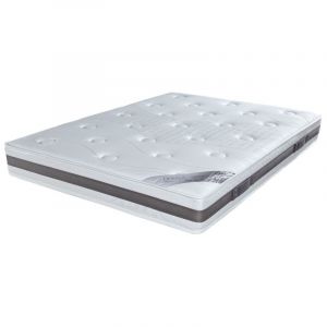 Image de Confortissimo Matelas ressorts ensachés Omega 160x200 22 Blanc