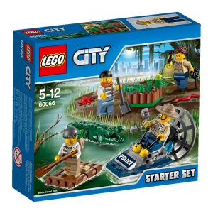 Lego 60066 - City : Ensemble de démarrage de la police des marais