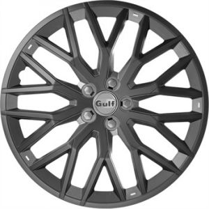 Gulf 4 enjoliveurs noir/gris GT40 16 pouces