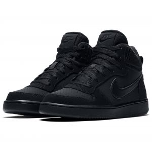 Nike Baskets Court Borough Mid Gs - Black - EU 38