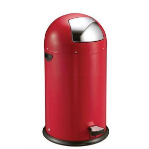 Eko Poubelle Kickcan 40l Rouge