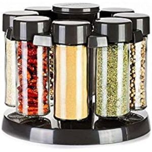 Tescoma Bocaux à épices support tournant, lot de 8, Season 657066