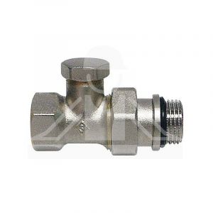 Image de Somatherm Té laiton nickelé 3/8"(12/17) pour radiateur