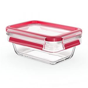 Image de Tefal Récipient alimentaire 0,45 l MSEAL GLASS rouge/verre